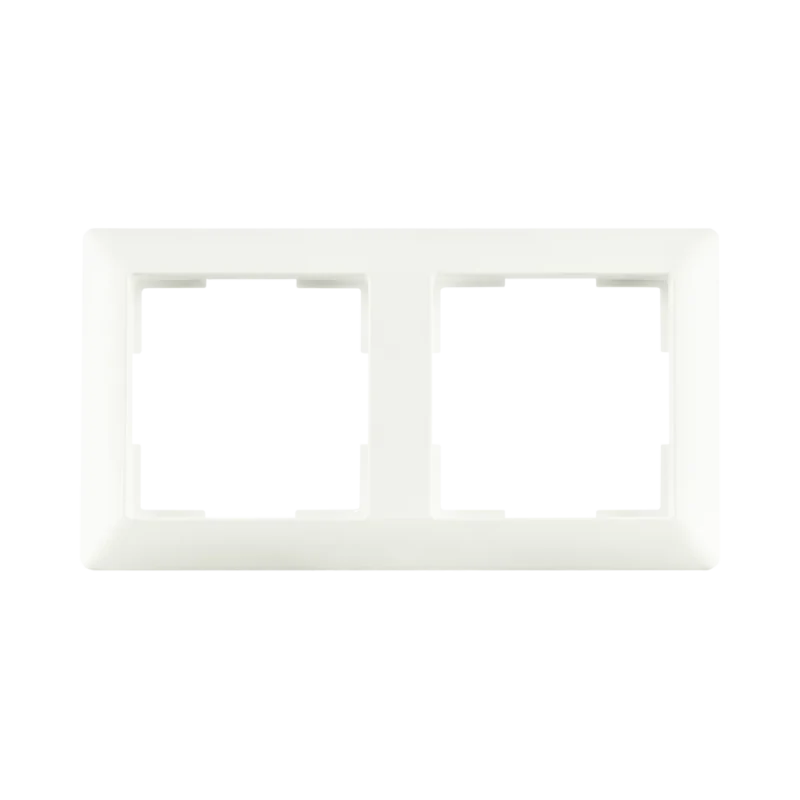 Afdekraam 2-voudig J1 Mat Alpin Wit