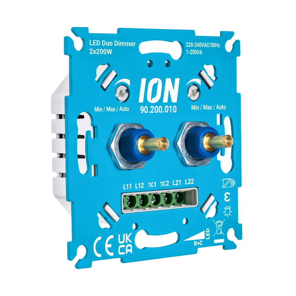 LED Duo Dimmer 2x200 Watt