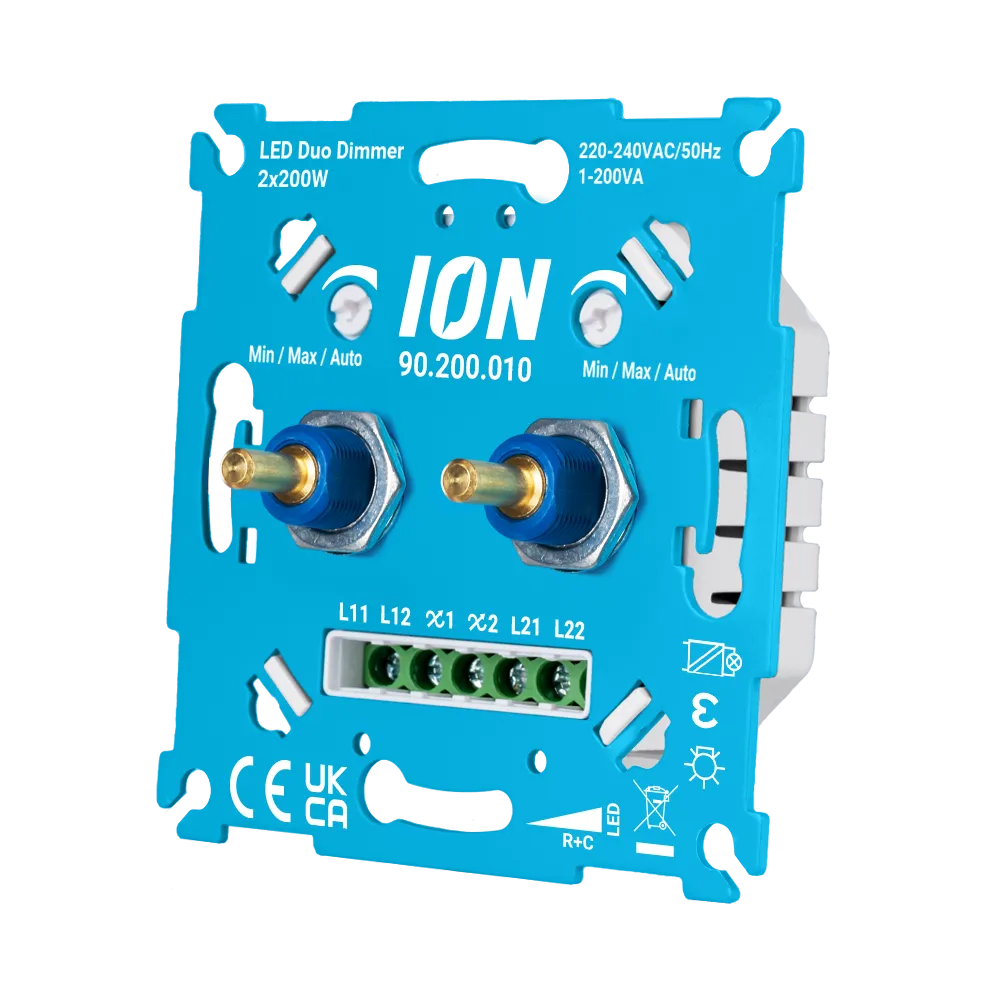 LED Duo Dimmer 2x200 Watt